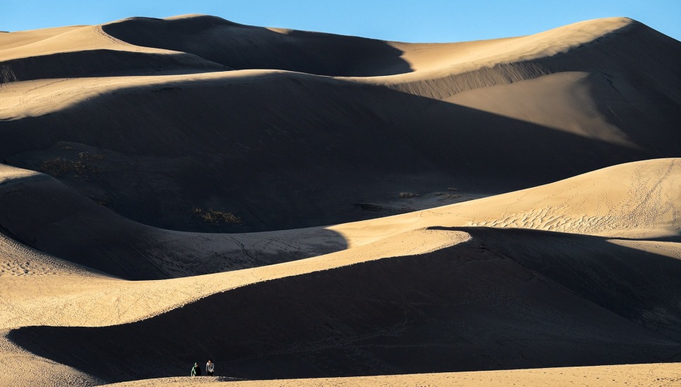 Great Sand Dunes Hikers